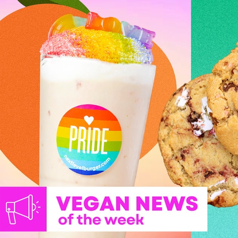 Vegan Food News of the Week: Juneteenth Cookies, Peach Pride Shake, and More